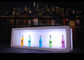 Batteriebetriebene Lichtstrahl-Würfel, großes Glühen belichtete Flaschen-Anzeige  fournisseur