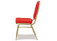 Dauerhaftes rote Farbhotel-Sitzplatz-Metallbankett sitzt Hotel-Einrichtungsgegenstände-Art vor fournisseur